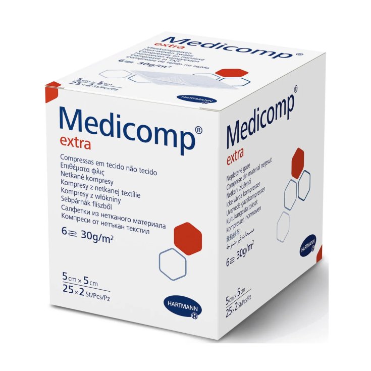 Medicomp® Extra Compresse In TNT 5x5cm Hartmann 50 Pezzi