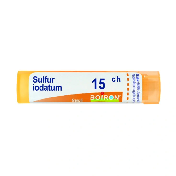 Sulfur Iodatum 15CH Boiron Granuli 4g