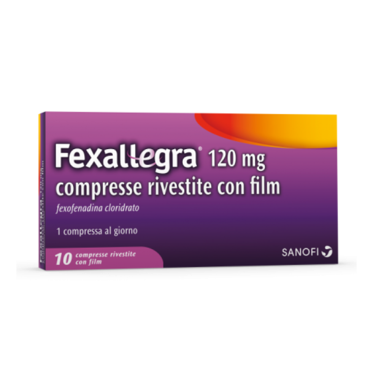 Sanofi Fexallegra 10 Compresse Rivestite 120mg