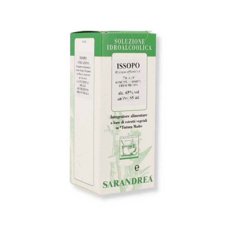 Issopo Soluzione Idroalcolica Sarandrea 60ml