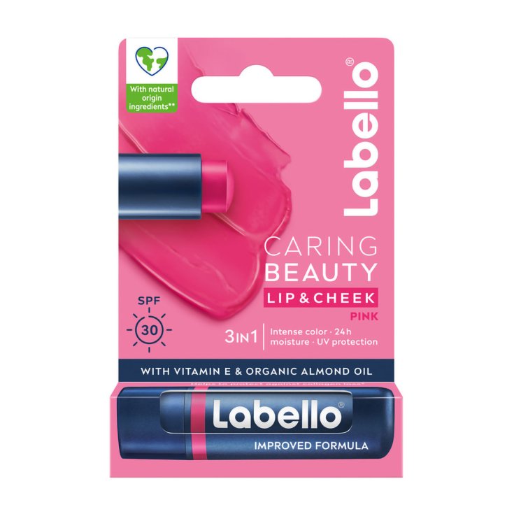 Caring Beauty Pink Labbra e Guance Labello 4,8g