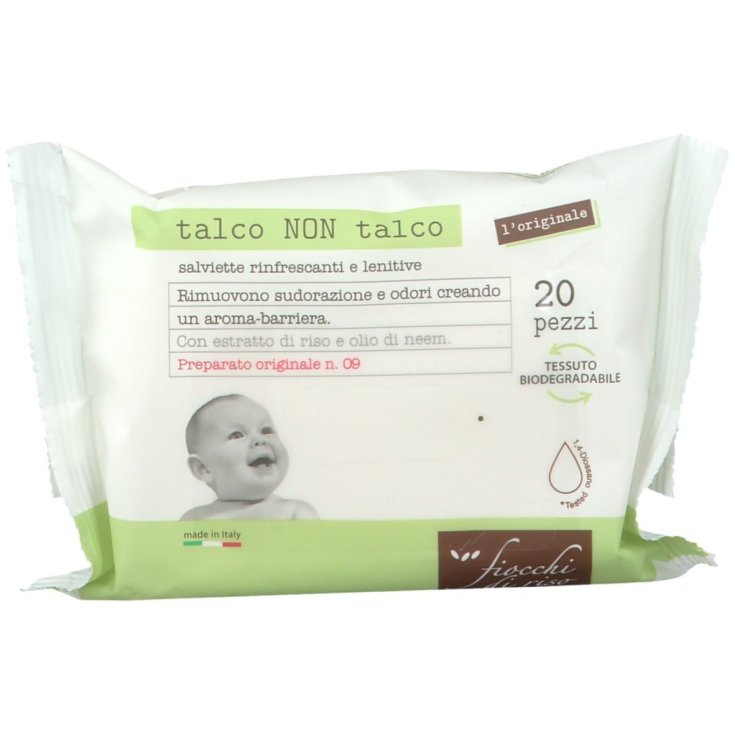 Talco Non talco Fiocchi Di Riso 20 Pezzi