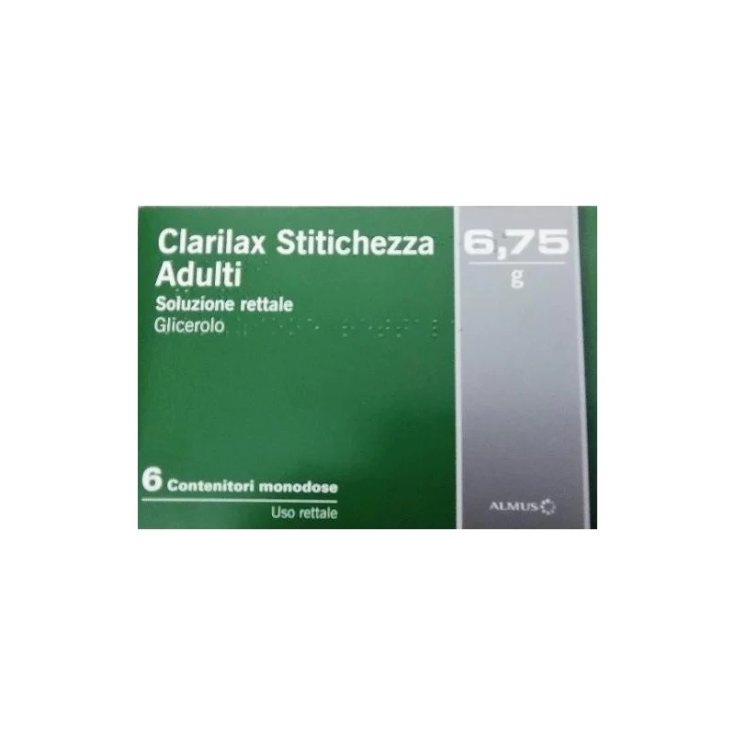 Clarilax Stitichezza Adulti Almus 6 Microclismi