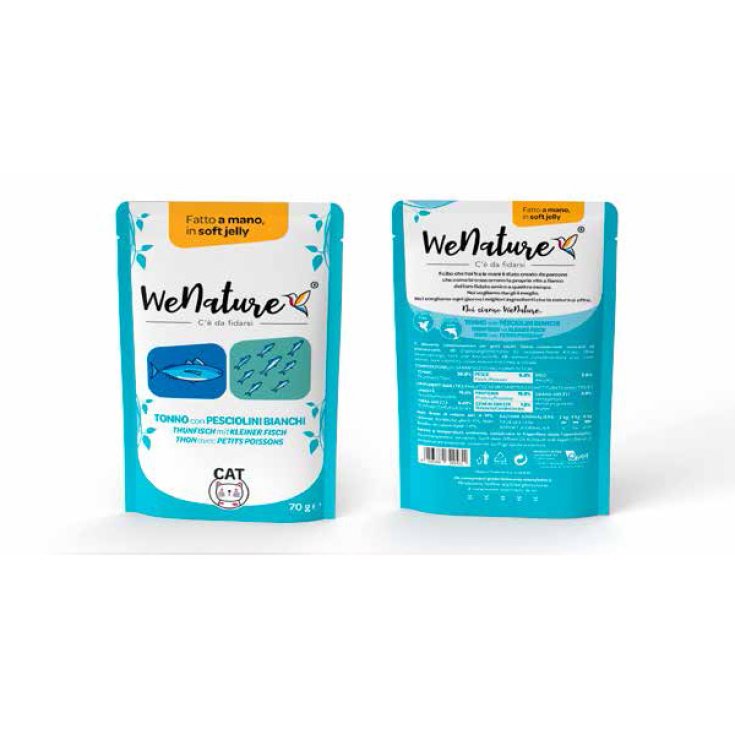Tonno con Pesciolini Bianchi in Soft Jelly Pouch - 70GR