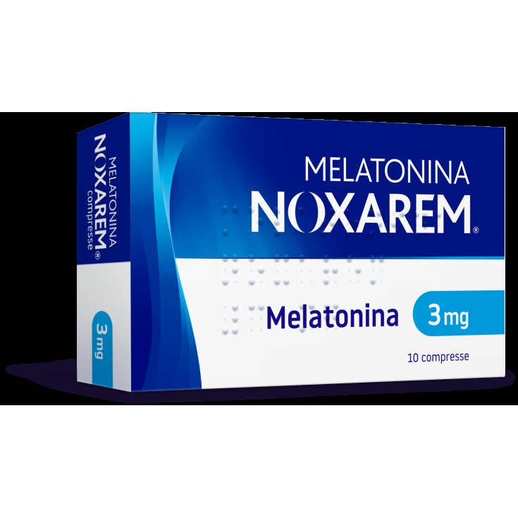 Melatonina 3mg Noxarem 10 Compresse