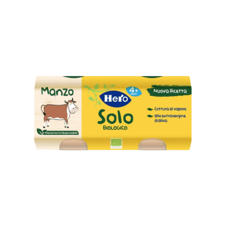 Solo Omogeneizzato Manzo Hero 2x80g