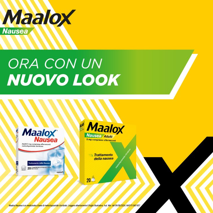 Maalox Nausea Sanofi 20 Compresse Effervescenti