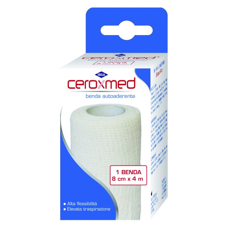 Ceroxmed Benda Elastica Autoaderente IBSA 8cmx4m