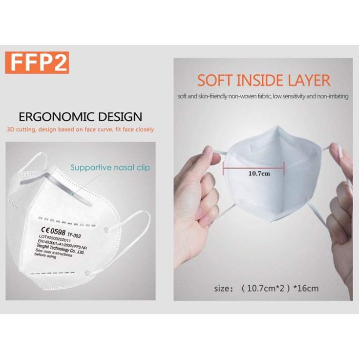MASCHERA FFP2 TF-9006 20PZ
