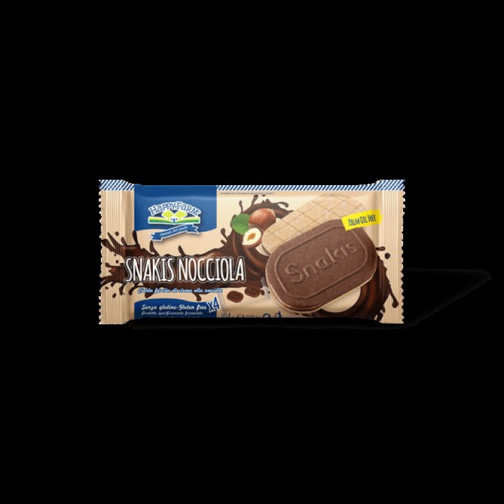 Snakis Nocciola Happy Farm 104g