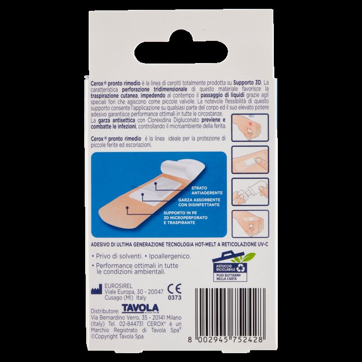 Cerotti Plus 3D Color Pelle Assortiti Cerox 40 Pezzi