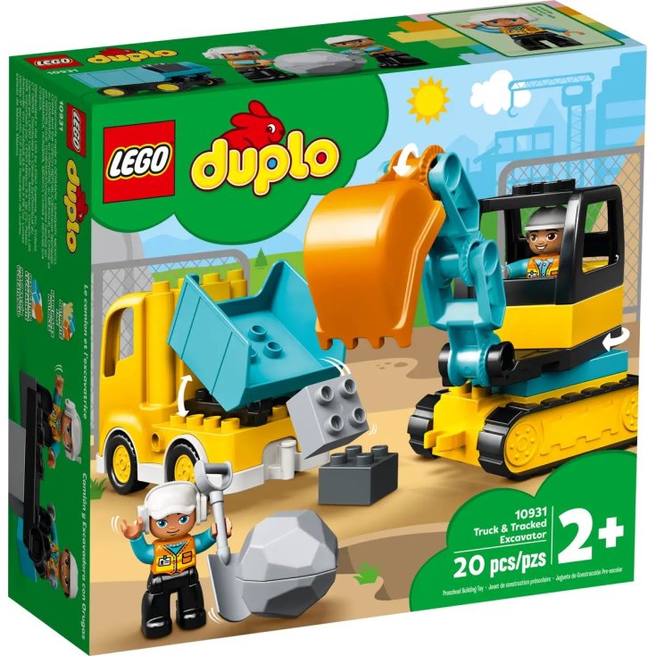 Camion e Scavatrice Cingolata LEGO