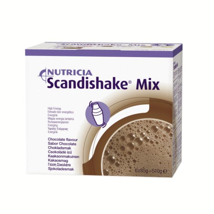 SCANDISHAKE® MIX CIOCCOLATO NUTRICIA® 6 BUSTINE