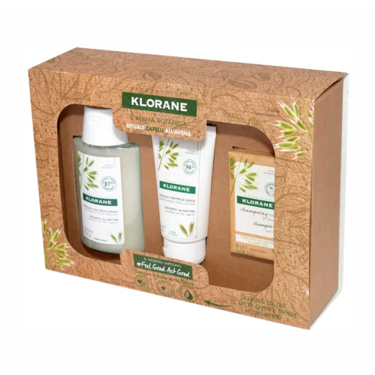 Rituale Capelli Normali All'Avena Klorane Cofanetto