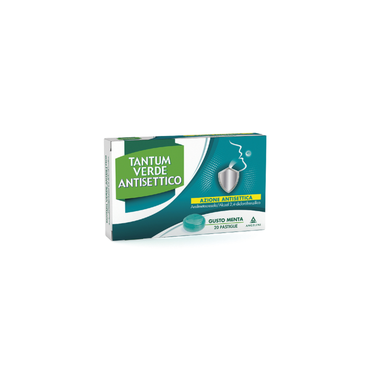 Tantum Verde Antisettico Angelini 20 Pastiglie