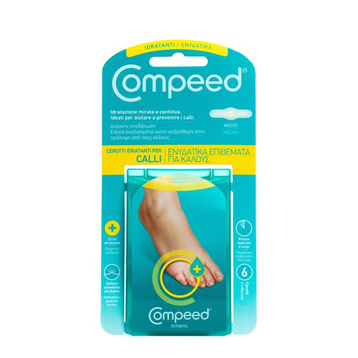 Cerotti Idratanti Per Calli Compeed® 6 Pezzi