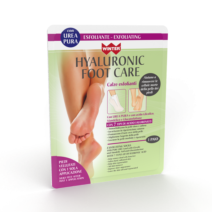 Calze Esfolianti Hyaluronic Foot Care Winter®