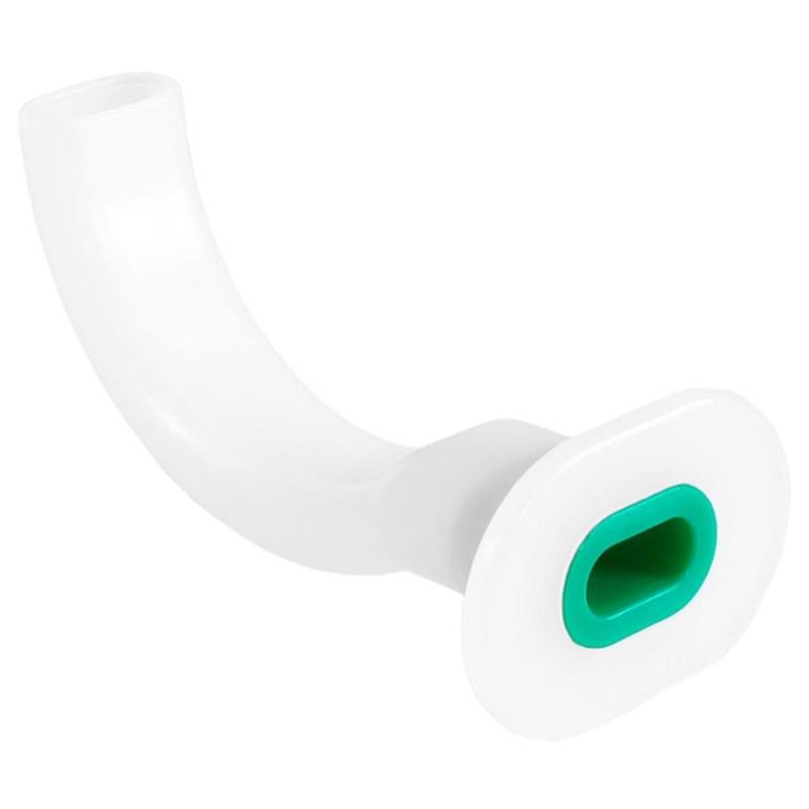 Cannula Di Guedel N.2 Verde 80mm P.B. Pharma 1 Pezzo