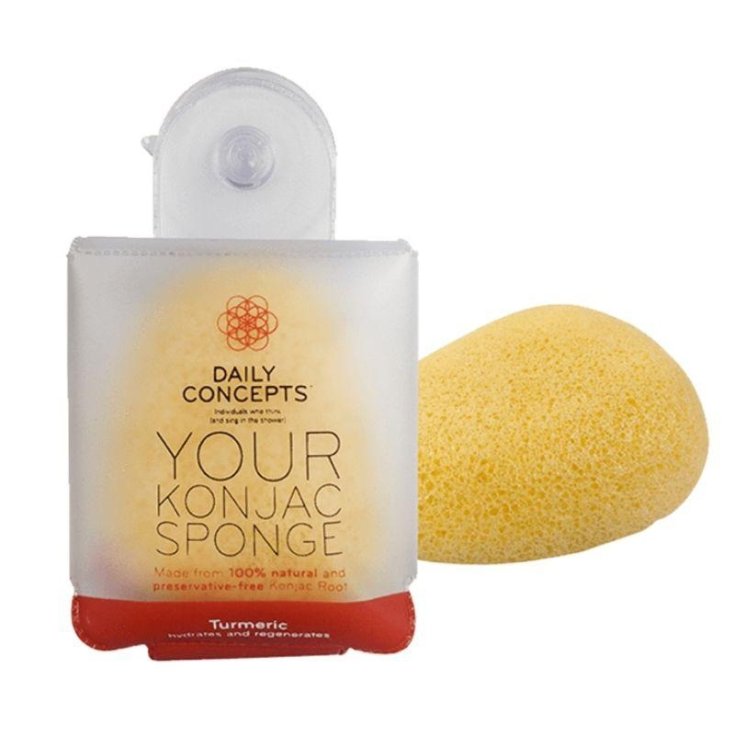 Your Konjac Spugna Curcuma Daily Concept