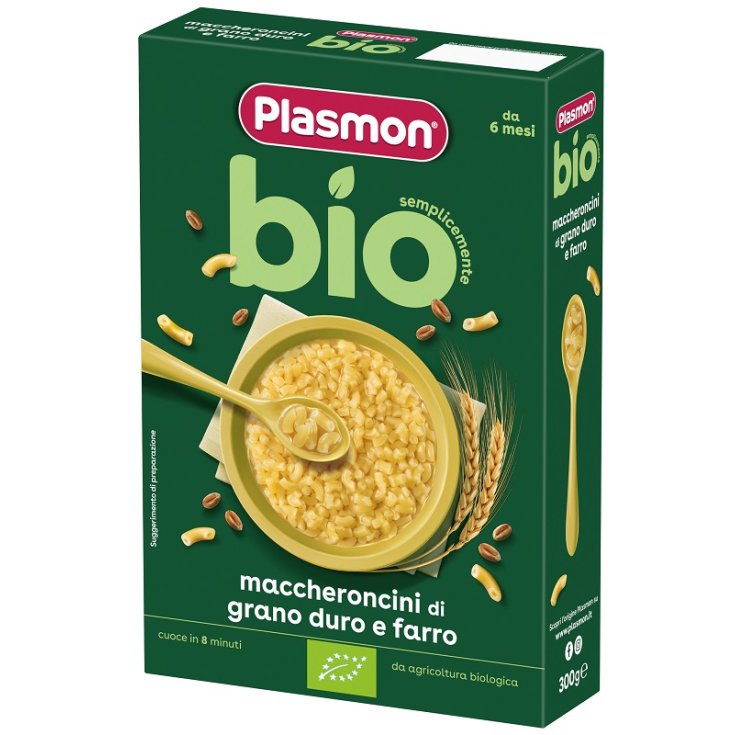 Maccheroncini di Grano Duro e Farro Plasmon 300g