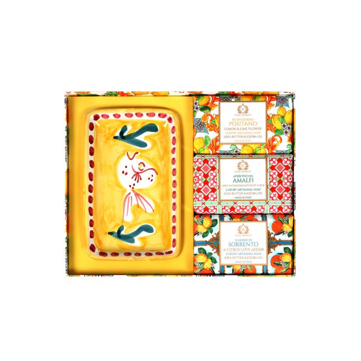Maiolica Al Limone Casa Amalfi Confezione Regalo