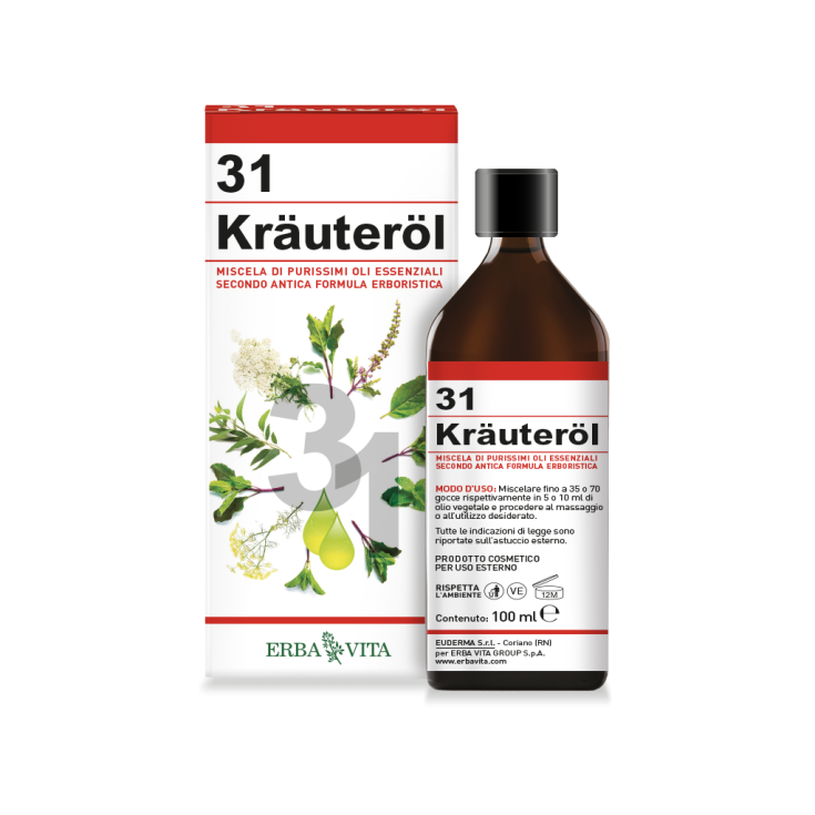 Krauterol 31 Olio Essenziale Erba Vita 100ml