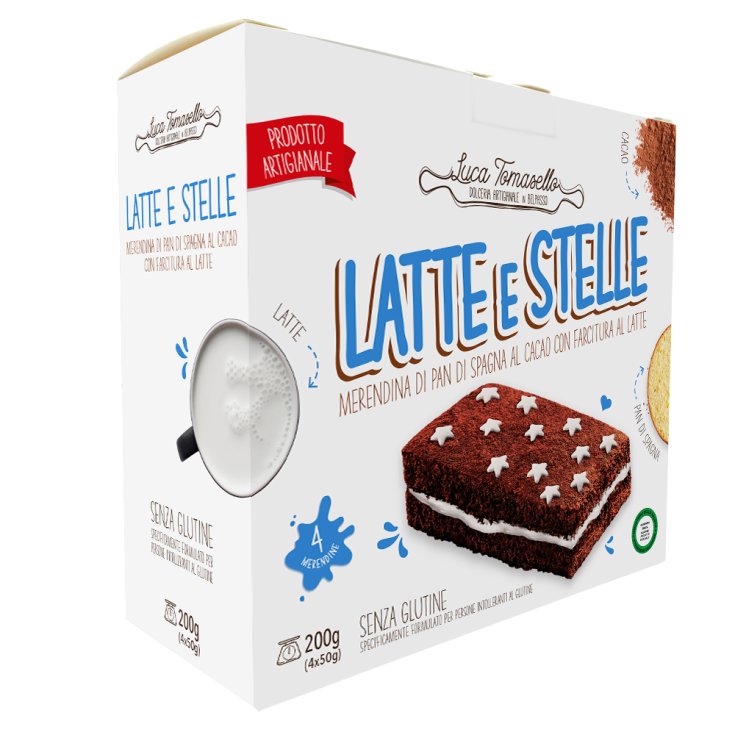 Latte e Stelle Merendina Luca Tomasello 200g