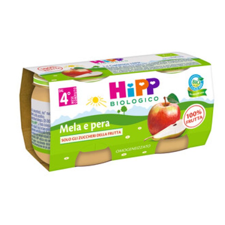 Mela E Pera HiPP Biologico 2X80g