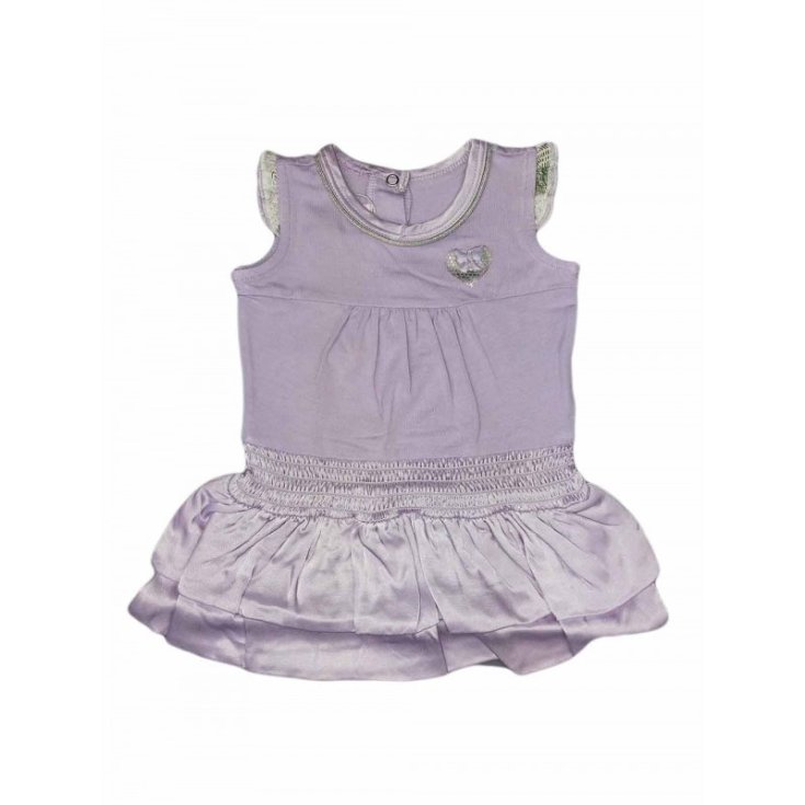 Vestitino Cotone Bimba CHICCO Glicine Taglia 9 Mesi
