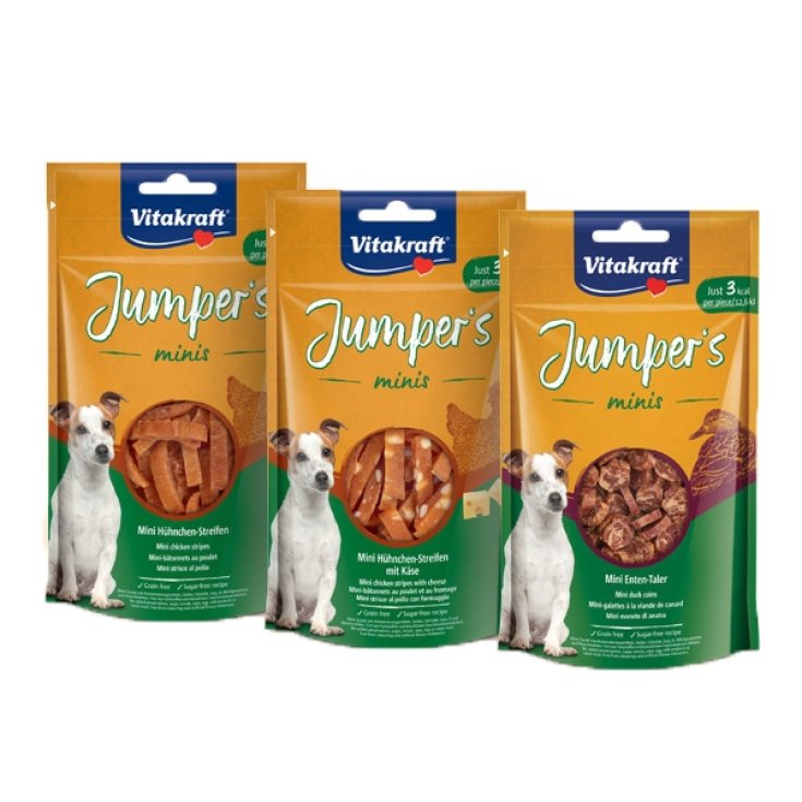 Jumper’s Mini - 80 gr - Strisce Pollo con Formaggio