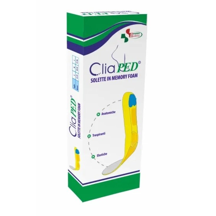 Solette in Memory Foam Tg.L Clia Ped 1 Paio