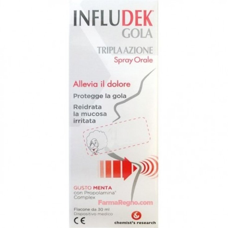 Infludek Gola Tripla Azione Spray Orale 30ml