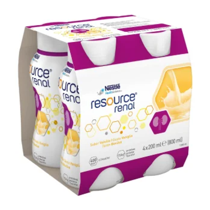 Resource® Renal Vaniglia Nestlé 4x200ml