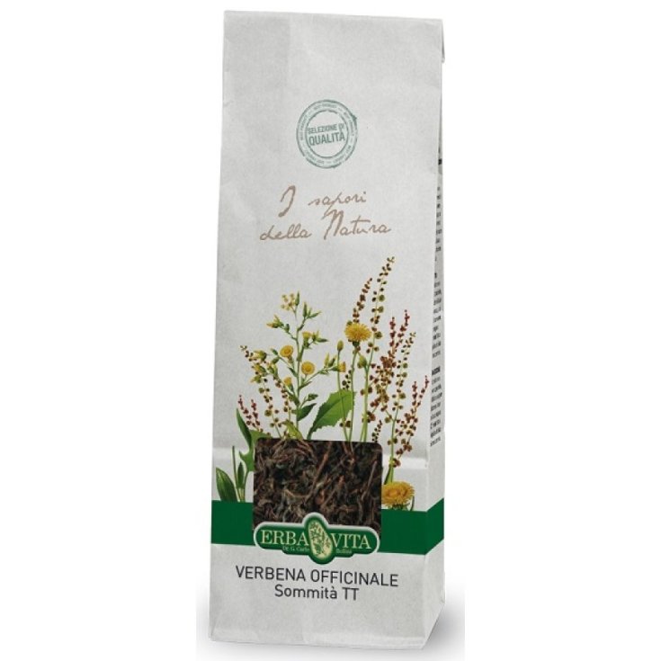 Verbena Officinale Taglio Tisana Sommita Erba Vita 100g