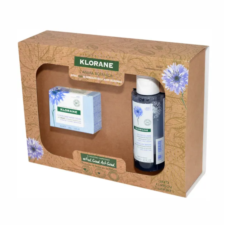 Rituale Viso Fiordaliso Viso Klorane Cofanetto