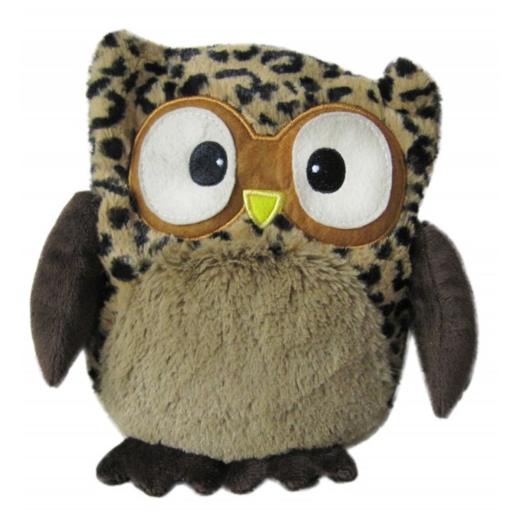 Warmies Peluche Termico Gufo Hooty Leopardo