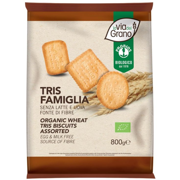 La Via Del Grano Tris Famiglia Probios 800g