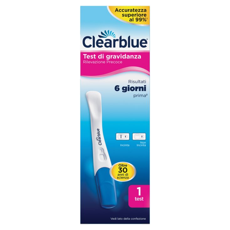 Test Di Gravidanza Rilevazione Precoce Clearblue® 1 Test