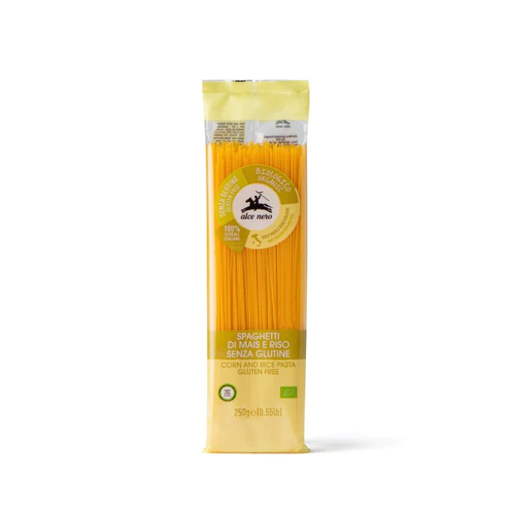 Spaghetti Di Mais E Riso Alce Nero 250g