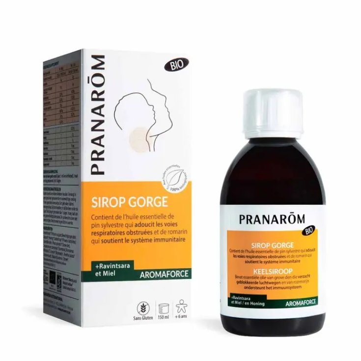 Sciroppo Gola al Miele Aromaforce PRANARÕM 150ml