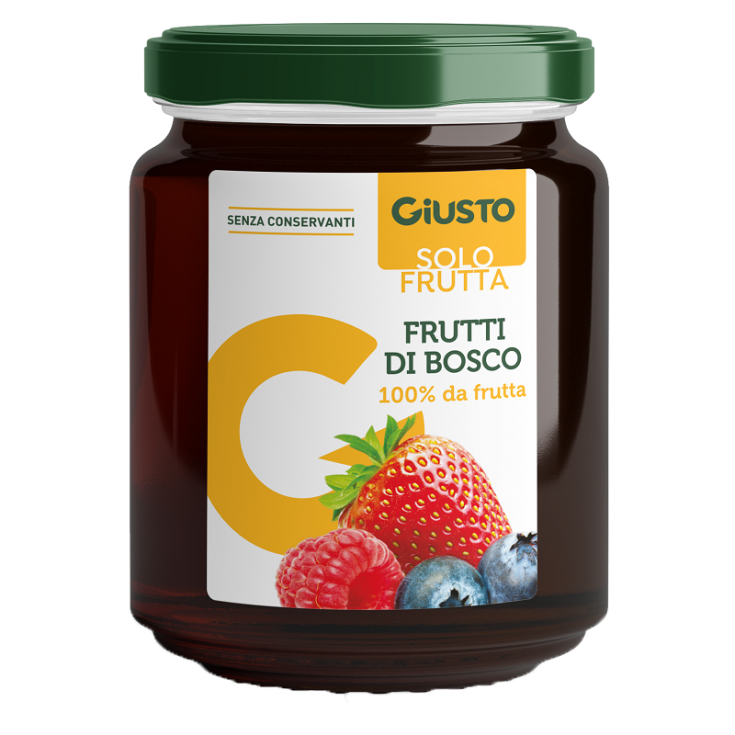 Marmellata Frutti di Bosco Solo Frutta Giusto 284g
