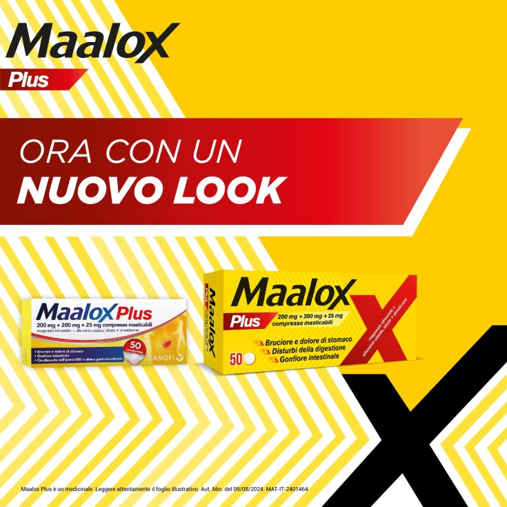 Maalox Plus 50 Compresse Masticabili