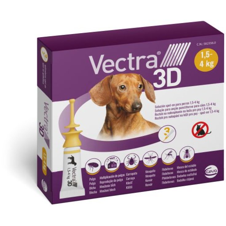 Vectra 3D 3 Pipette - Giallo 1,5-4 Kg