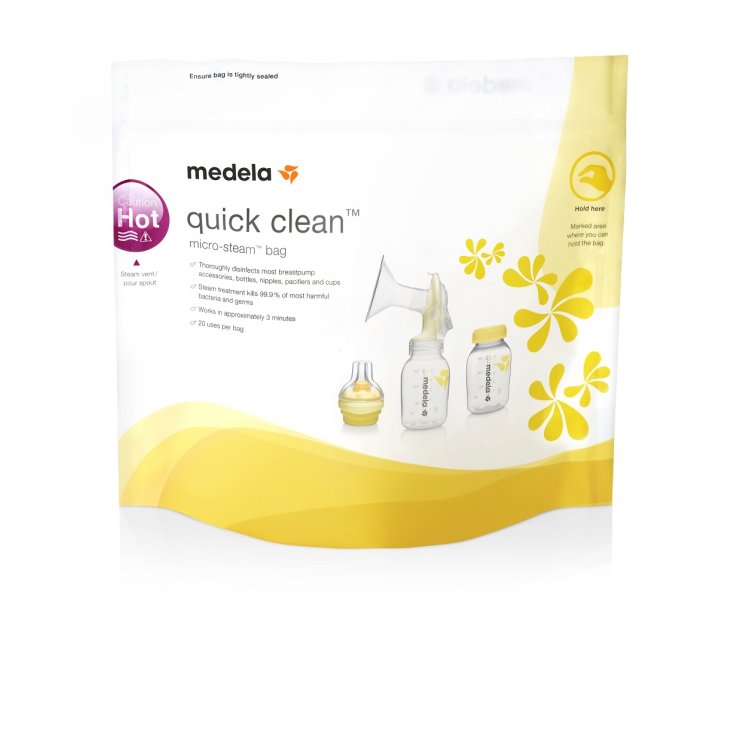 Sacchetti per Microonde Quick Clean Medela 5 Pezzi
