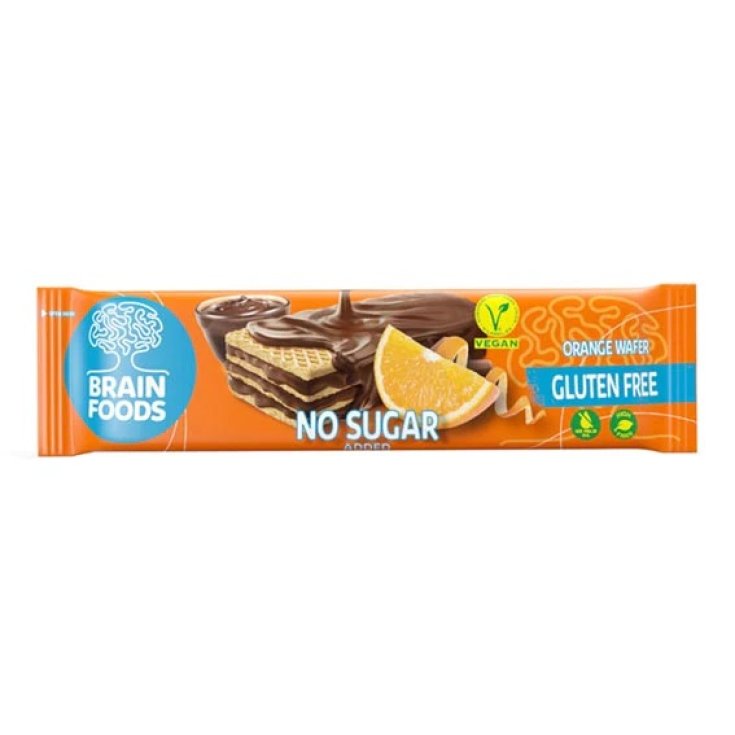 Wafer Arancia Brain Food 40g