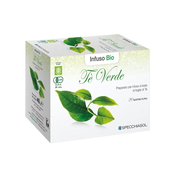 Tè Verde Infuso Bio Specchiasol 20 Bustine
