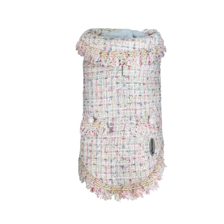 Cappottino in Tweed per Cani Mademoiselle - Taglia 30