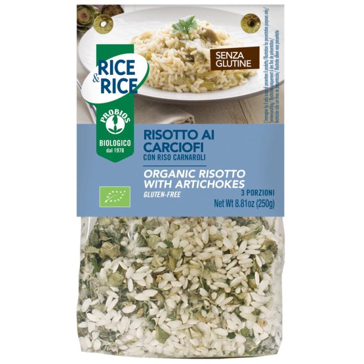 Rice&Rice Risotto Ai Carciofi Probios 250g