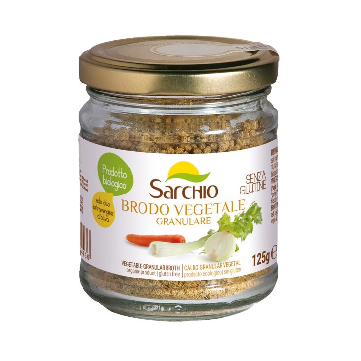 Sarchio Brodo Vegetale Granulare Biologico 125g