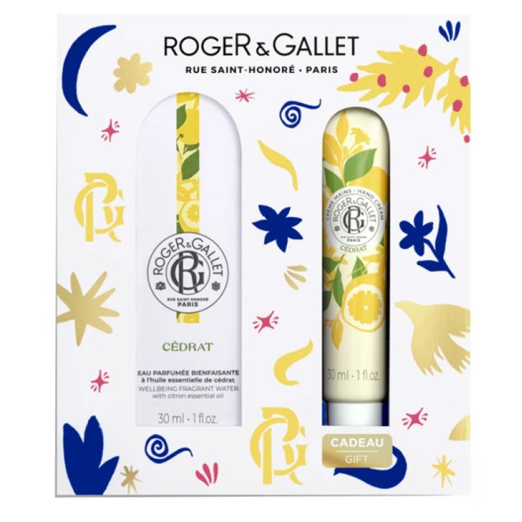 Set Natale Cedrat+Crema Mani Roger&Gallet